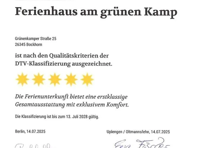 Neu! Am Gruenen Kamp Bockhorn (Lower-Saxony)